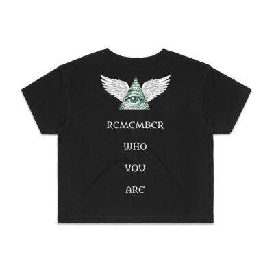 Remember Who You Are (Womens Crop) Thumbnail